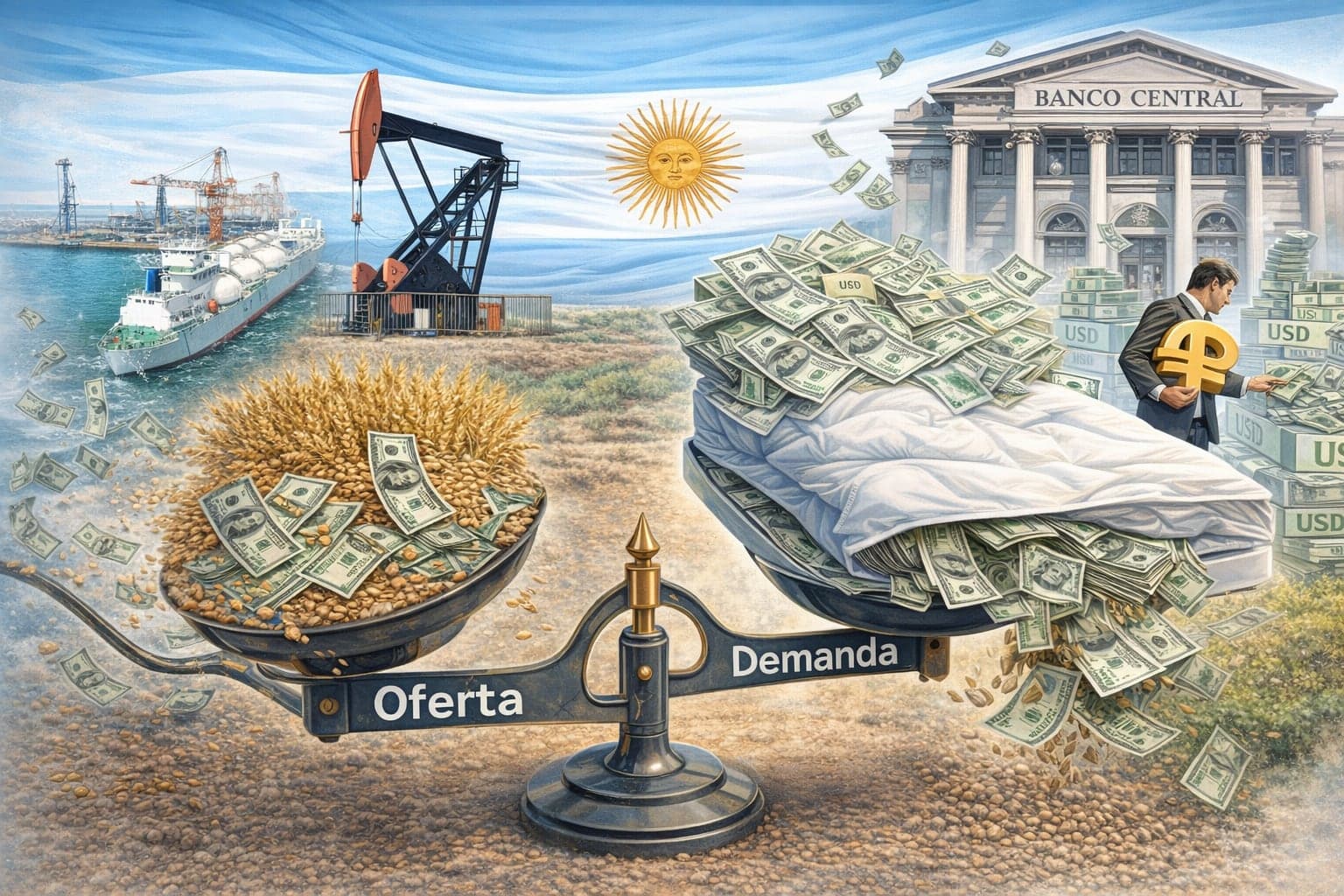 Compra de dólares en agosto: particulares demandaron casi US$ 2.900 millones