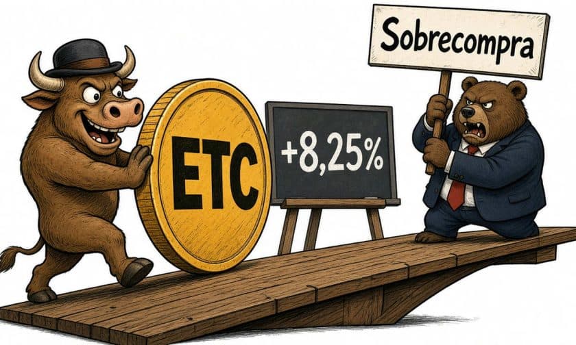 Ethereum Classic sube 8,25%: análisis técnico y riesgos