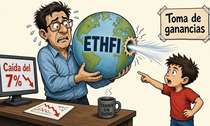 ETHFI cae 7% en 24 horas: toma de ganancias tras rally