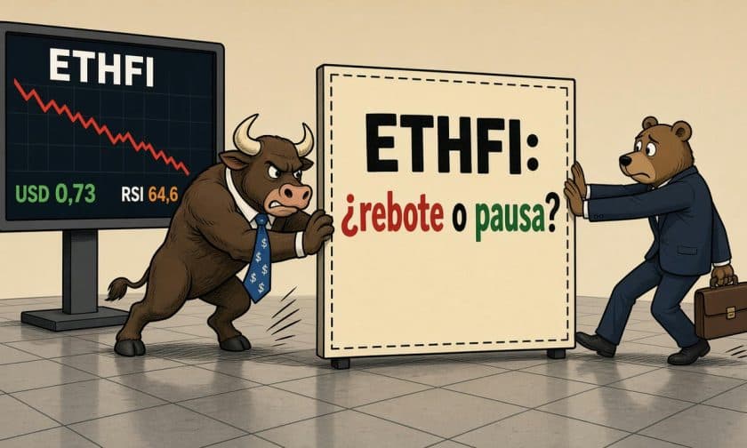 ETHFI consolida ganancias en USD 0,73 tras rally del 27%