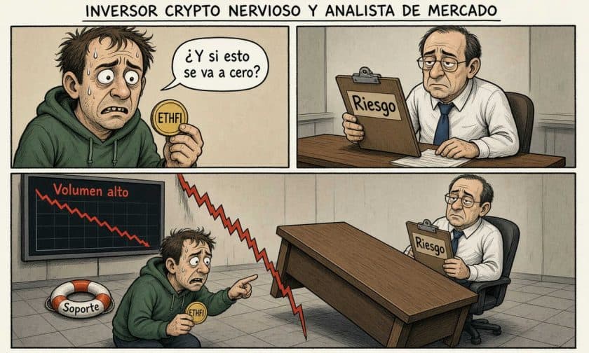 ETHFI cae 11,47% el 2 de octubre: análisis técnico y riesgos