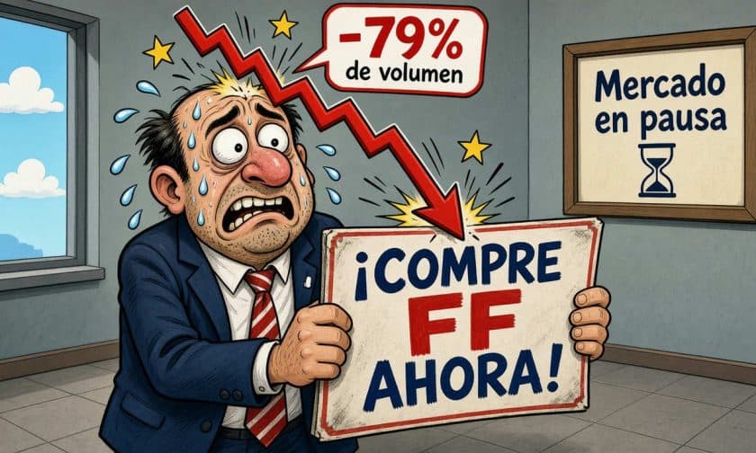 Falcon Finance cae 5,5% con volumen desplomado: alerta de liquidez