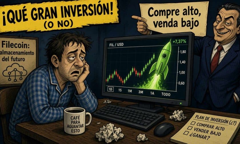 Filecoin (FIL) sube 7,37% y acumula ganancia semanal de 17,94%