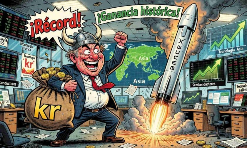 Fondo noruego de USD 2,34 billones gana USD 184.900M en SpaceX