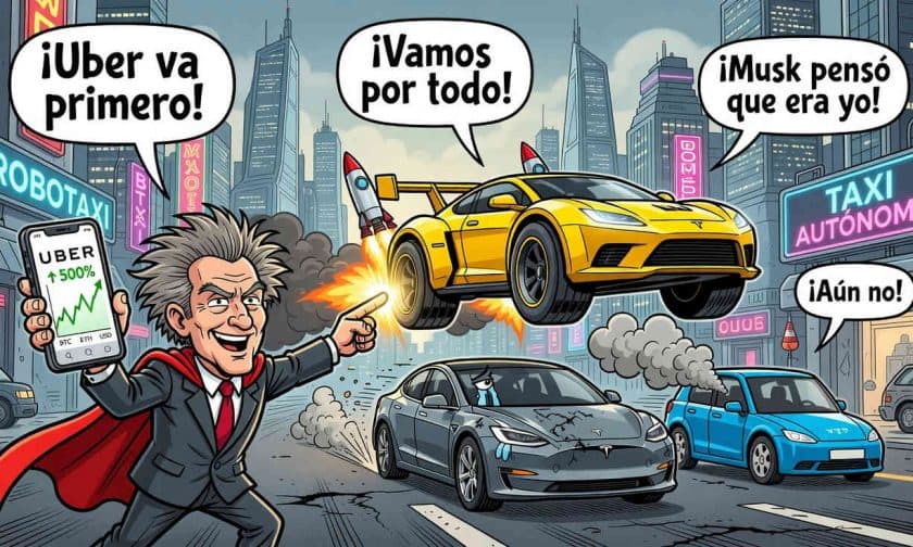 Robotaxis: por qué Gary Black apuesta a Uber sobre Tesla y Waymo