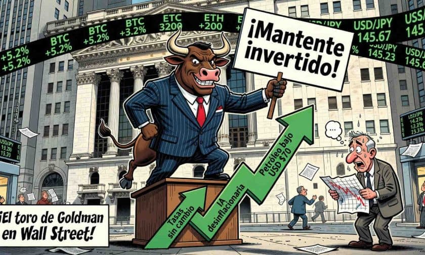 Goldman Sachs: tres razones para mantener inversiones en 2026