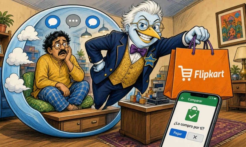 Google integra compras de Flipkart en Gemini: prueba en India desde octubre
