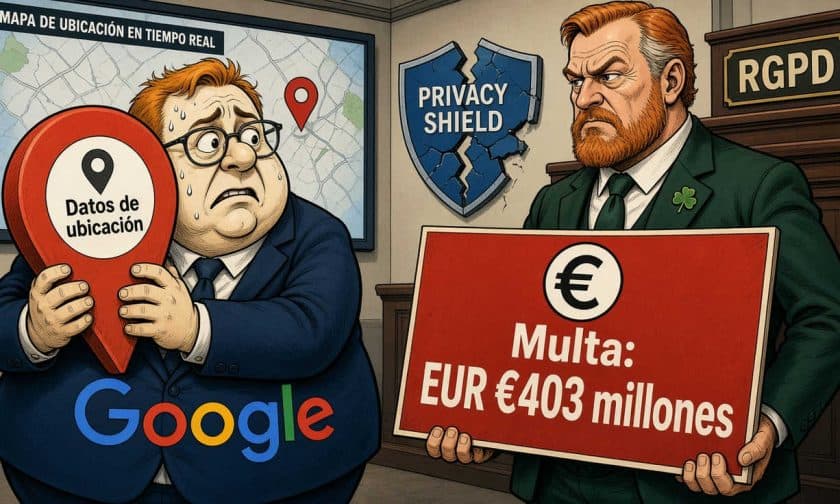 Google paga €403 millones por violar RGPD con datos de ubicación