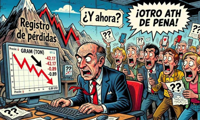 Gram cae a US$ 1,33 y acumula pérdida del 27% desde máximo