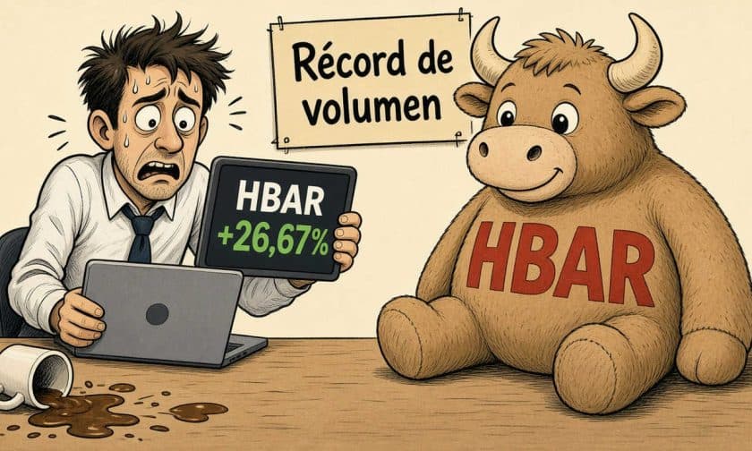 HBAR sube 26,67% en 24 horas por listado en IBM Cloud