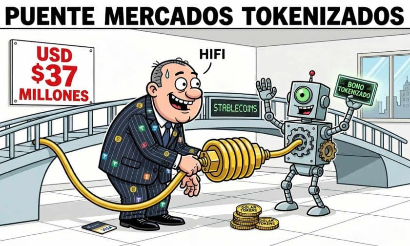 HIFI recauda US$ 37 millones para mercados de capitales tokenizados