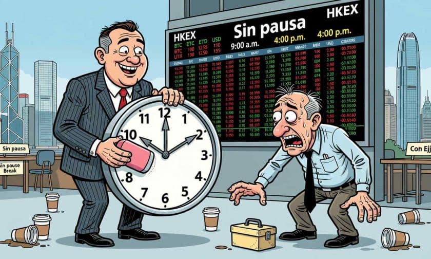 Bolsa de Hong Kong evalúa eliminar pausa de mediodía
