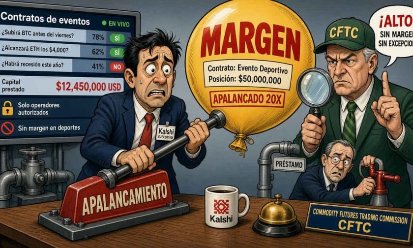 Kalshi solicita a la CFTC autorizar margen en mercados de predicción
