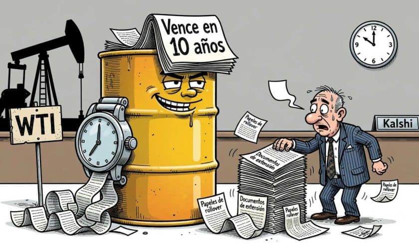Kalshi solicita futuros perpetuos de petróleo WTI a la CFTC