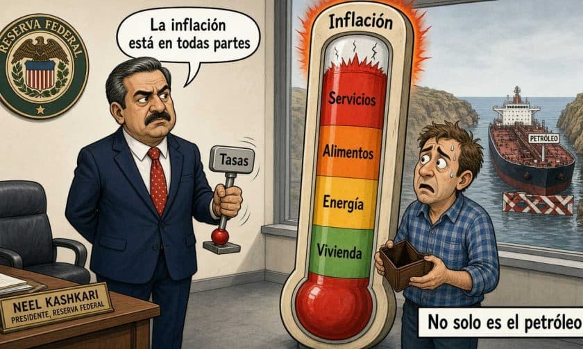 Inflación en EE.UU.: Kashkari advierte que persiste en todos los sectores