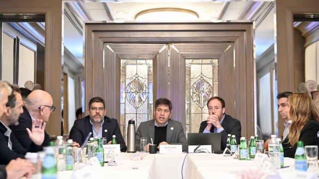 Kicillof en Nueva York: reuniones con BlackRock, Google y Microsoft