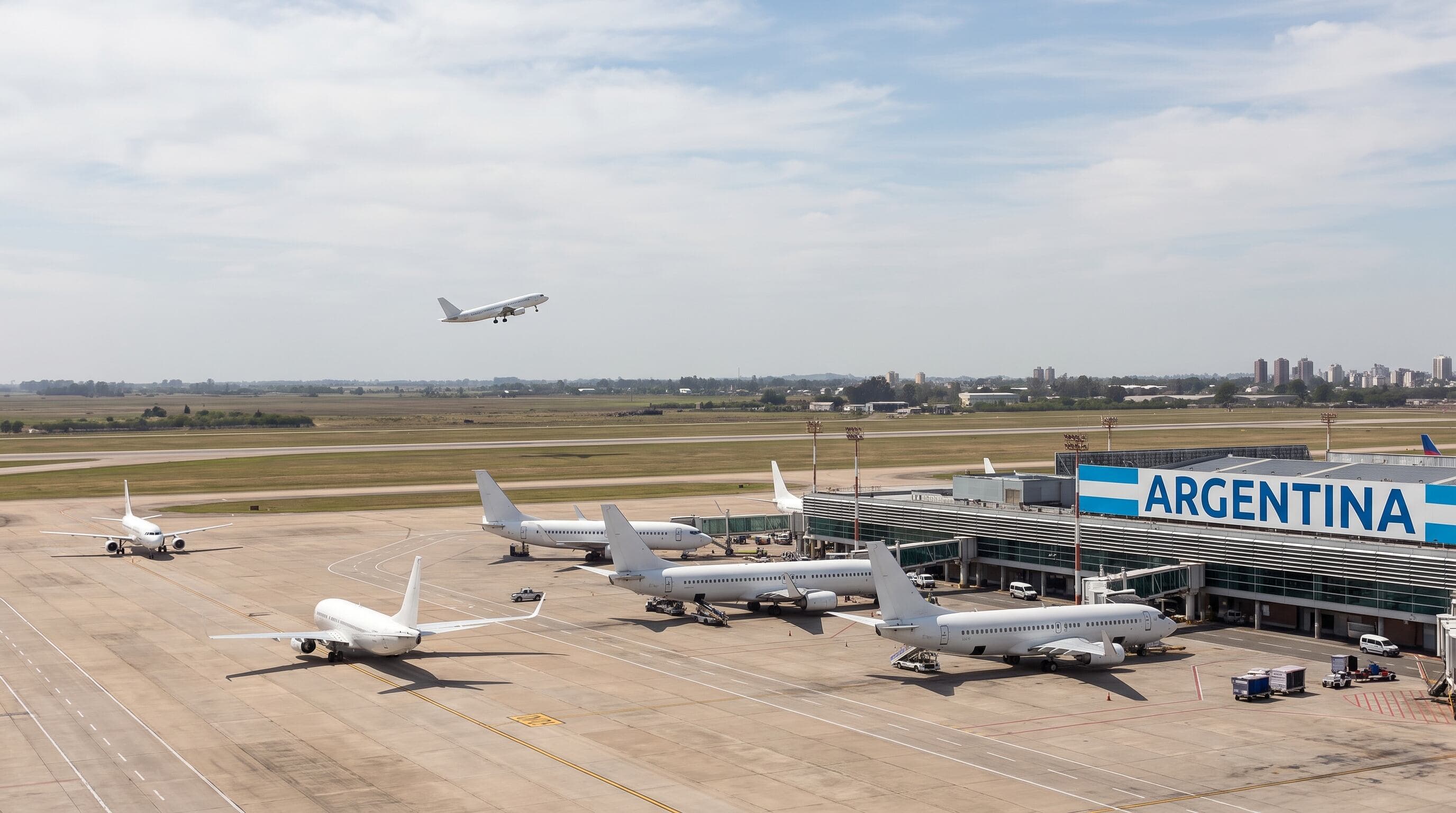 Argentina: cuarto mercado aéreo de Latinoamérica con 50 millones de pasajeros