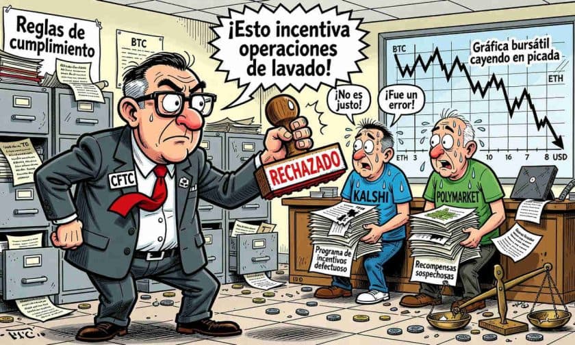 CFTC alerta sobre incentivos defectuosos en mercados de predicción