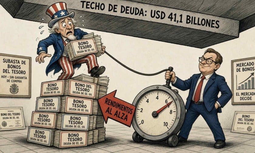 Deuda de EE.UU.: tasas al 5,28% exponen las finanzas públicas