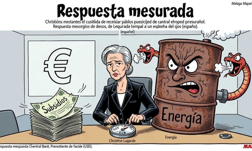 BCE mantiene cautela ante inflación: Lagarde descarta respuesta agresiva