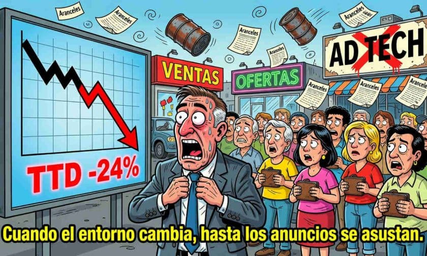 Trade Desk cae 24%: resultados débiles y guía decepcionante