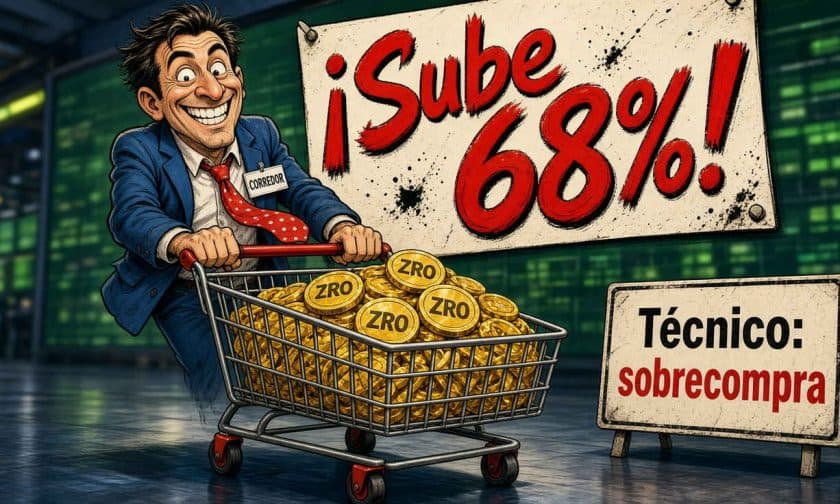 ZRO sube 68% en 30 días: análisis técnico y niveles clave