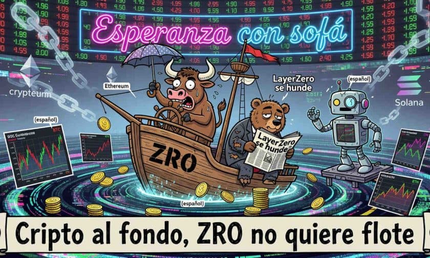 LayerZero (ZRO) cae a USD 0,758: pierde soportes
