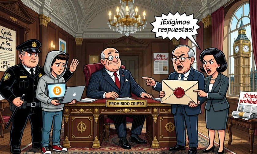 Reino Unido: legisladores exigen a bancos explicaciones por bloqueos a cripto