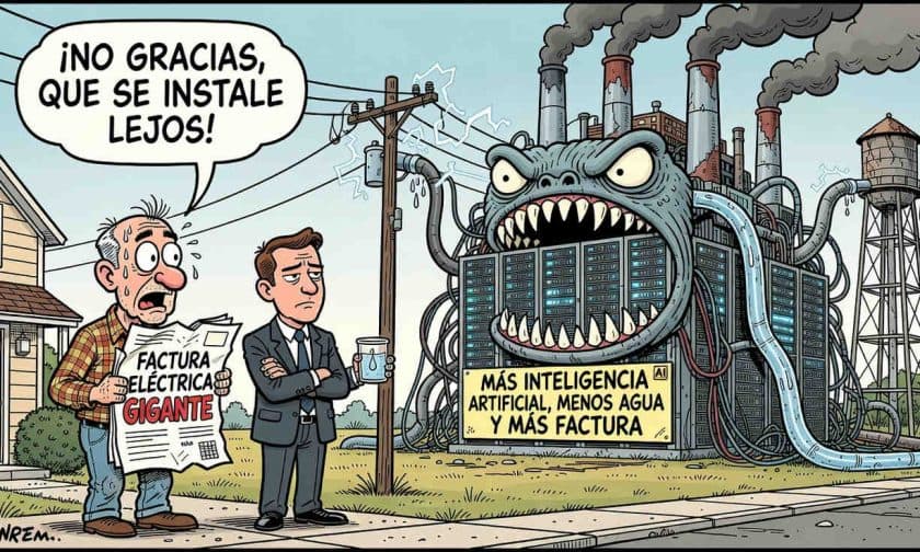 Centros de datos: rechazo estadounidense crece por impacto energético