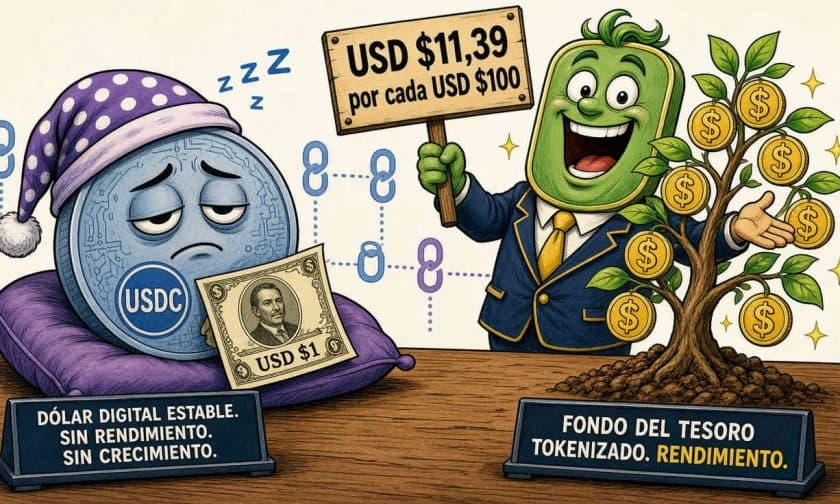 Fondos tokenizados: crecen 4 veces frente a stablecoins en 2 años