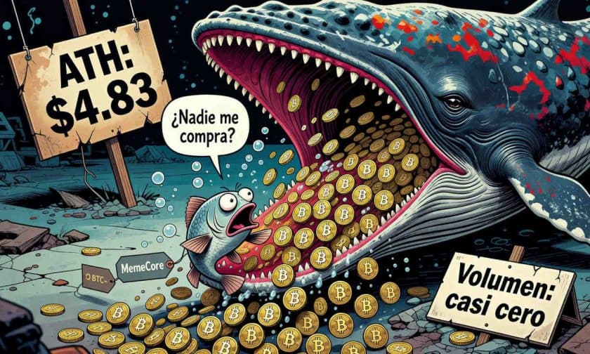 MemeCore ($M) cae a mínimos: análisis técnico y riesgos