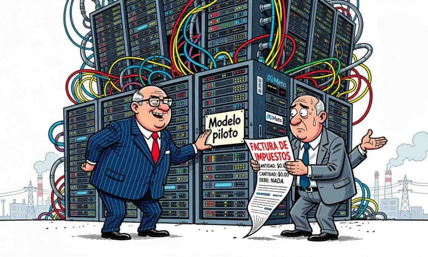 Meta ahorró USD $5.900 millones en impuestos con centros de datos
