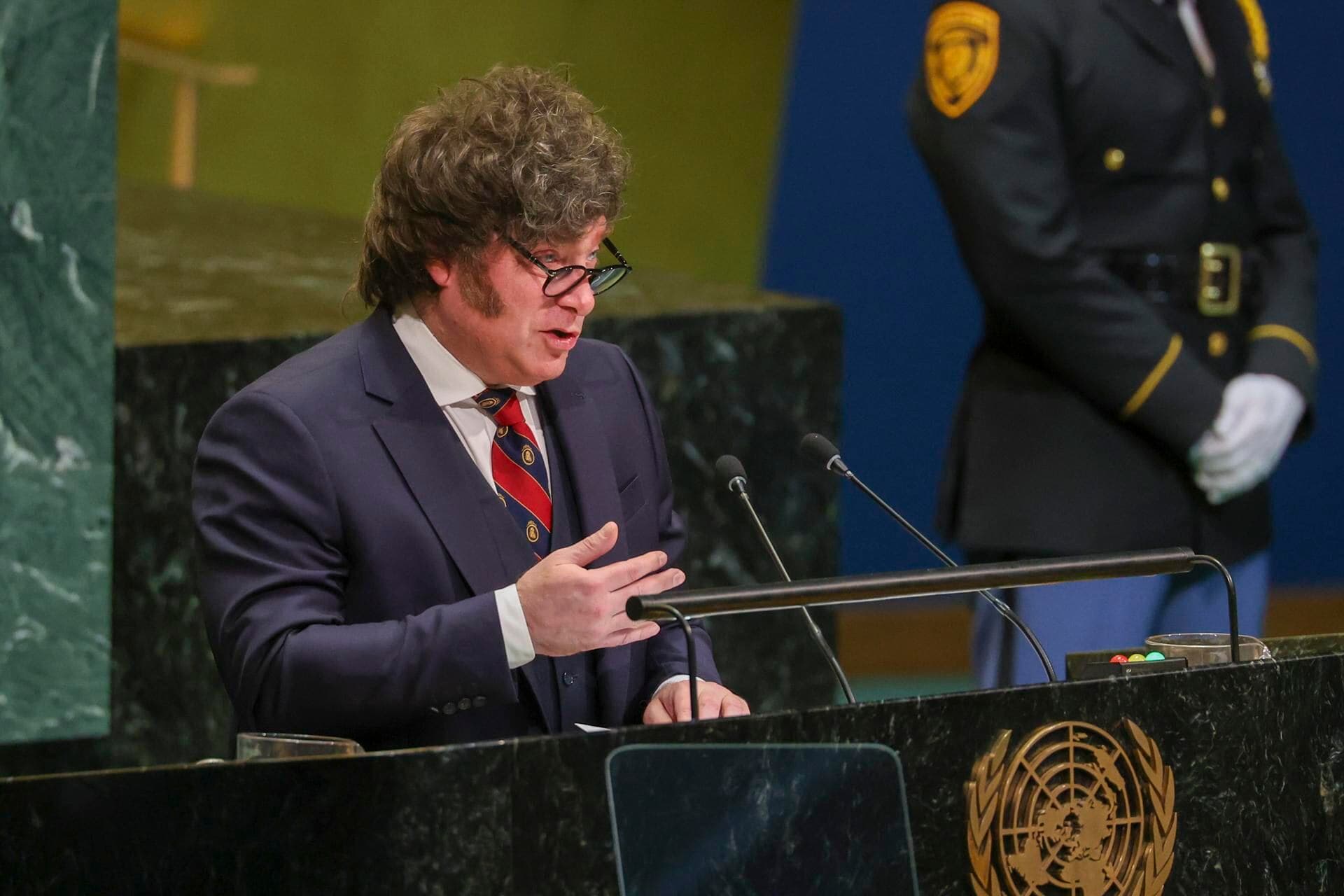 Milei cierra viaje a Nueva York con discurso ante el Economic Club