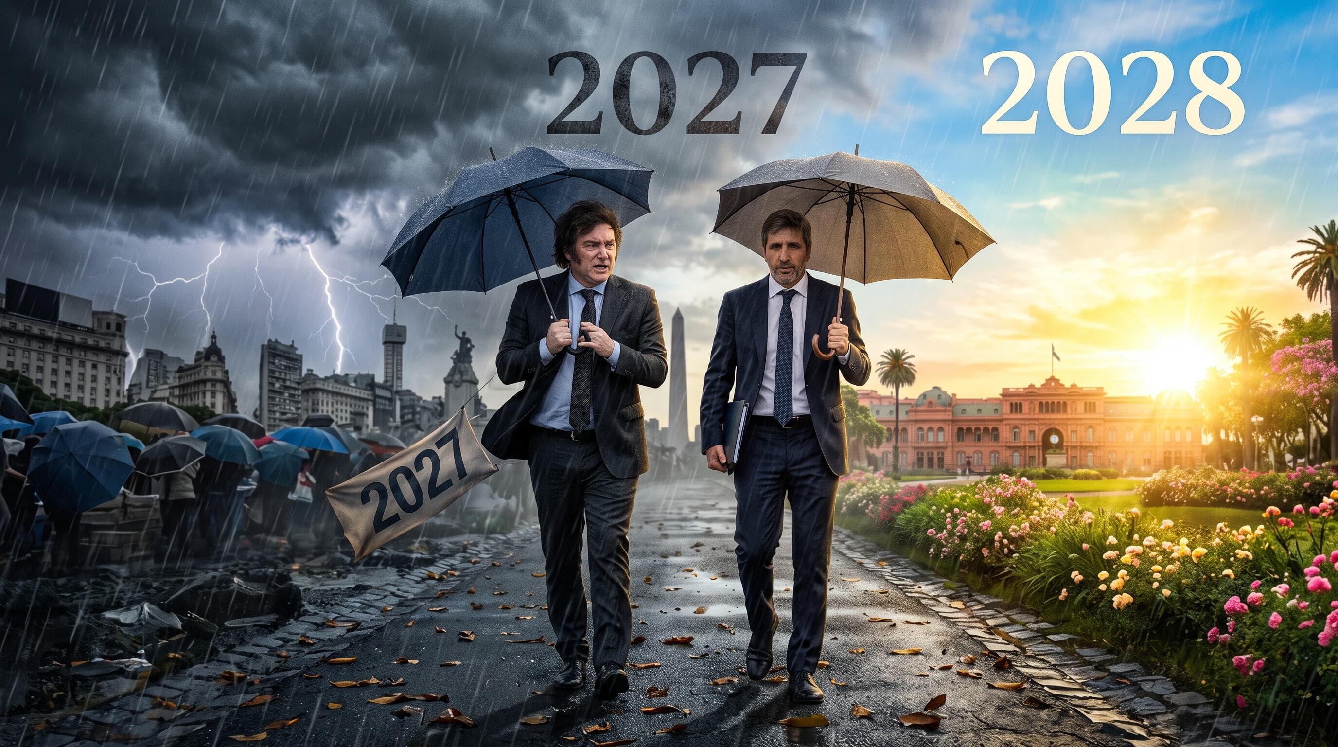 Milei promete crecimiento a tasas chinas en 2028: el voto de la clase media