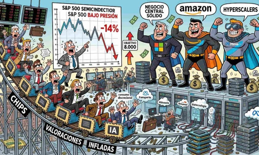 Rotación de chips a hyperscalers: Morgan Stanley advierte sobre el rally de IA
