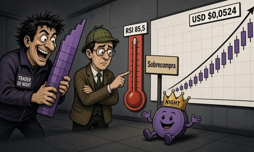 NIGHT sube 93% en una semana pero pierde fuerza ante el cierre previo