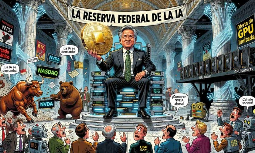 Nvidia financia IA con US$ 500M: el riesgo de las GPU oscuras