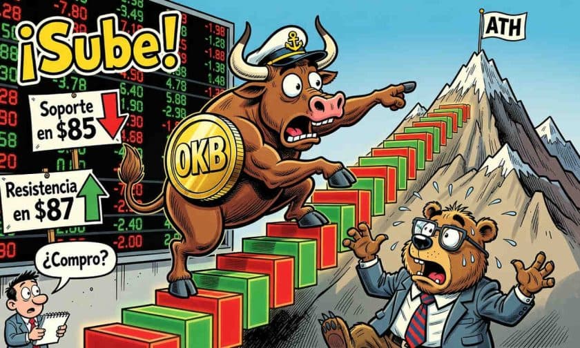 OKB sube 1,5% y acerca a media móvil de 200 días