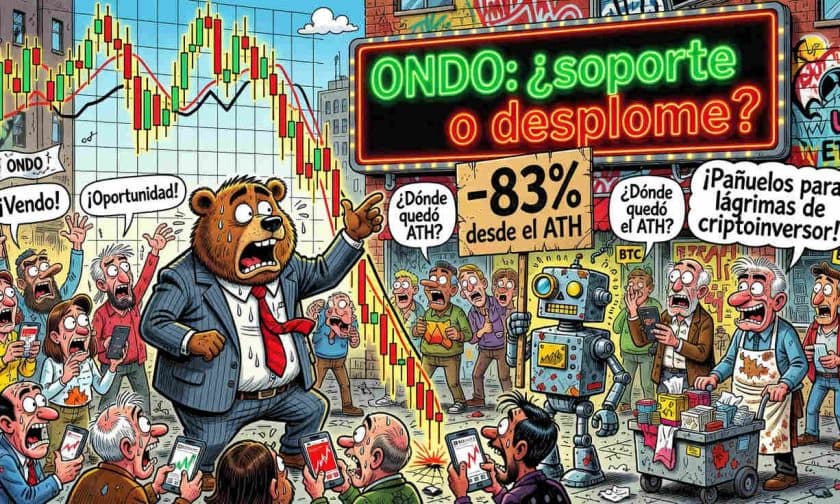 Token ONDO cae 4,4%: baja liquidez y toma de ganancias