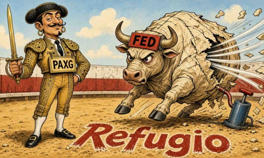 PAXG resiste sobre $4.350 tras alza de tasas de la Fed