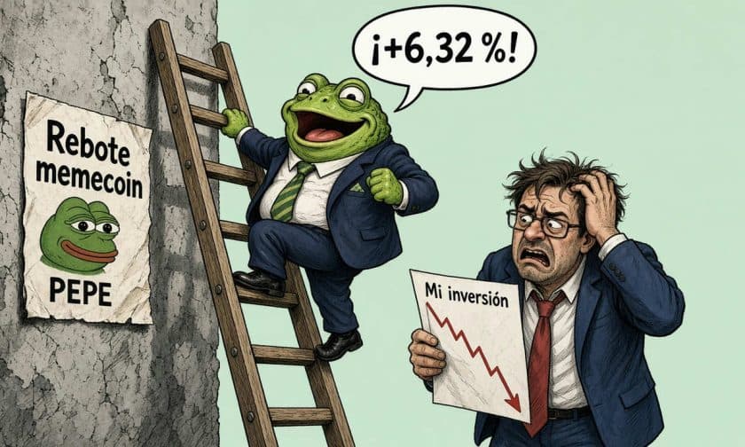 PEPE sube 6,32%: rebote técnico sin confirmación de volumen
