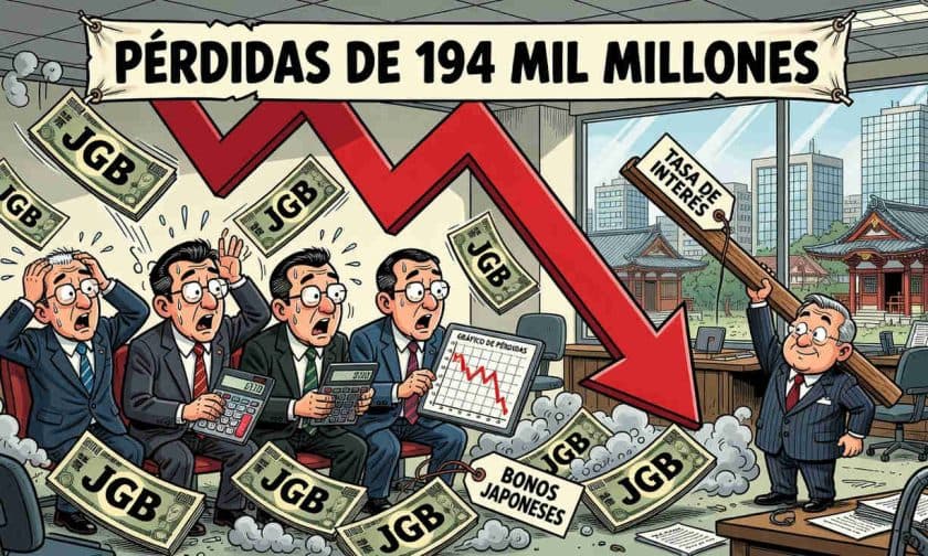Aseguradoras japonesas: pérdidas de USD $194.000M en bonos