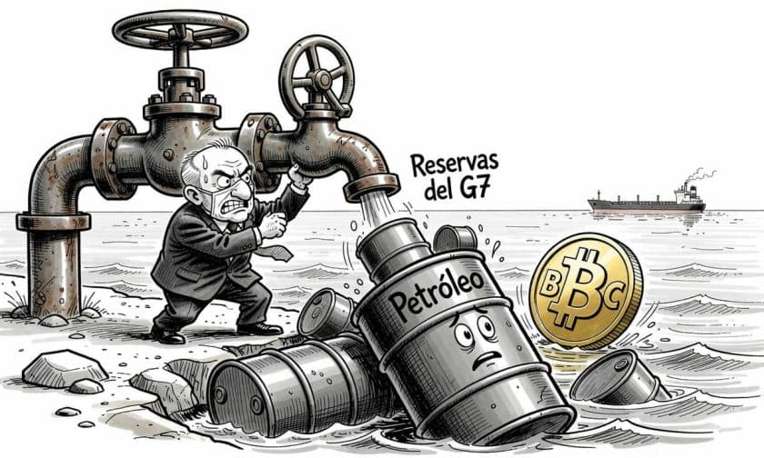 Petróleo cae tras acuerdo G7 para liberar 100 millones de barriles
