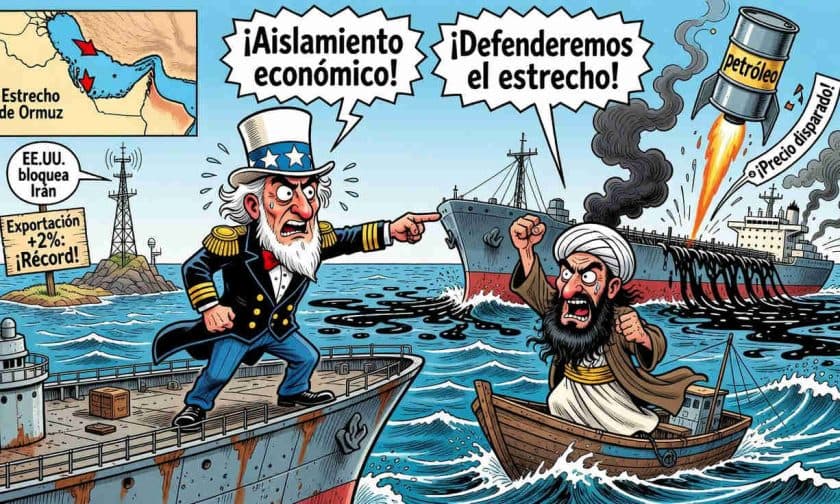 Petróleo sube 2%: amenaza de bloqueo de EE.UU. a Irán