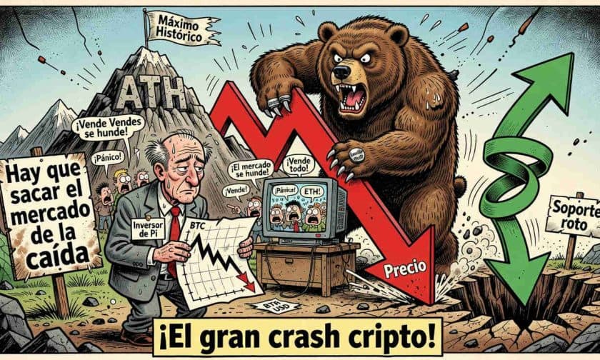 Pi (PI) cae 2,89% y toca soporte en USD 0,0865