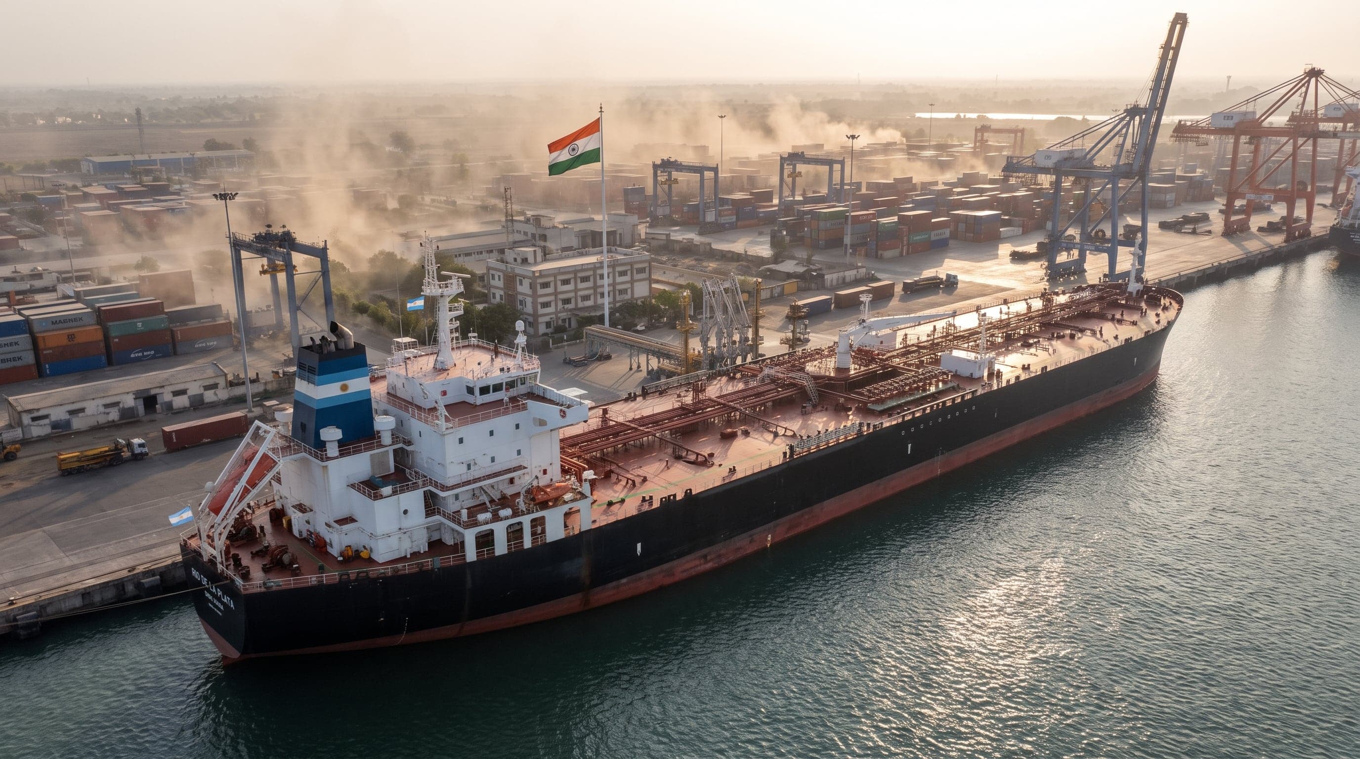 India: mercado clave para aceites agroindustriales argentinos