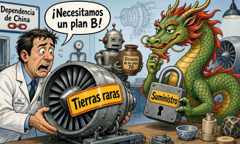 Tierras raras: la búsqueda aeroespacial de alternativas a China