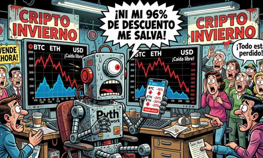 Pyth Network cae 3% y acumula pérdida de 96,67% desde máximo