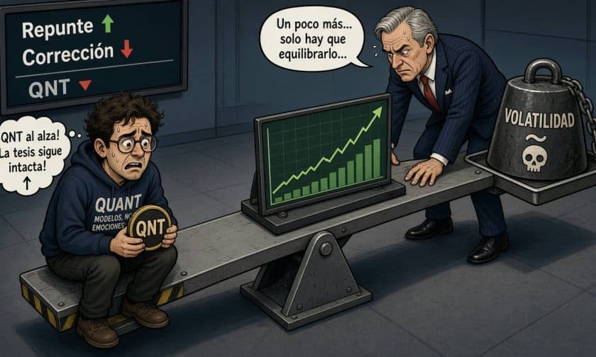 QNT cae 7,63% el 5 de octubre pese a colaboración con The Clearing House