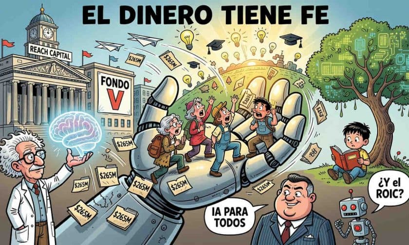 Reach Capital levanta US$ 265 millones para fondo de IA en educación y salud